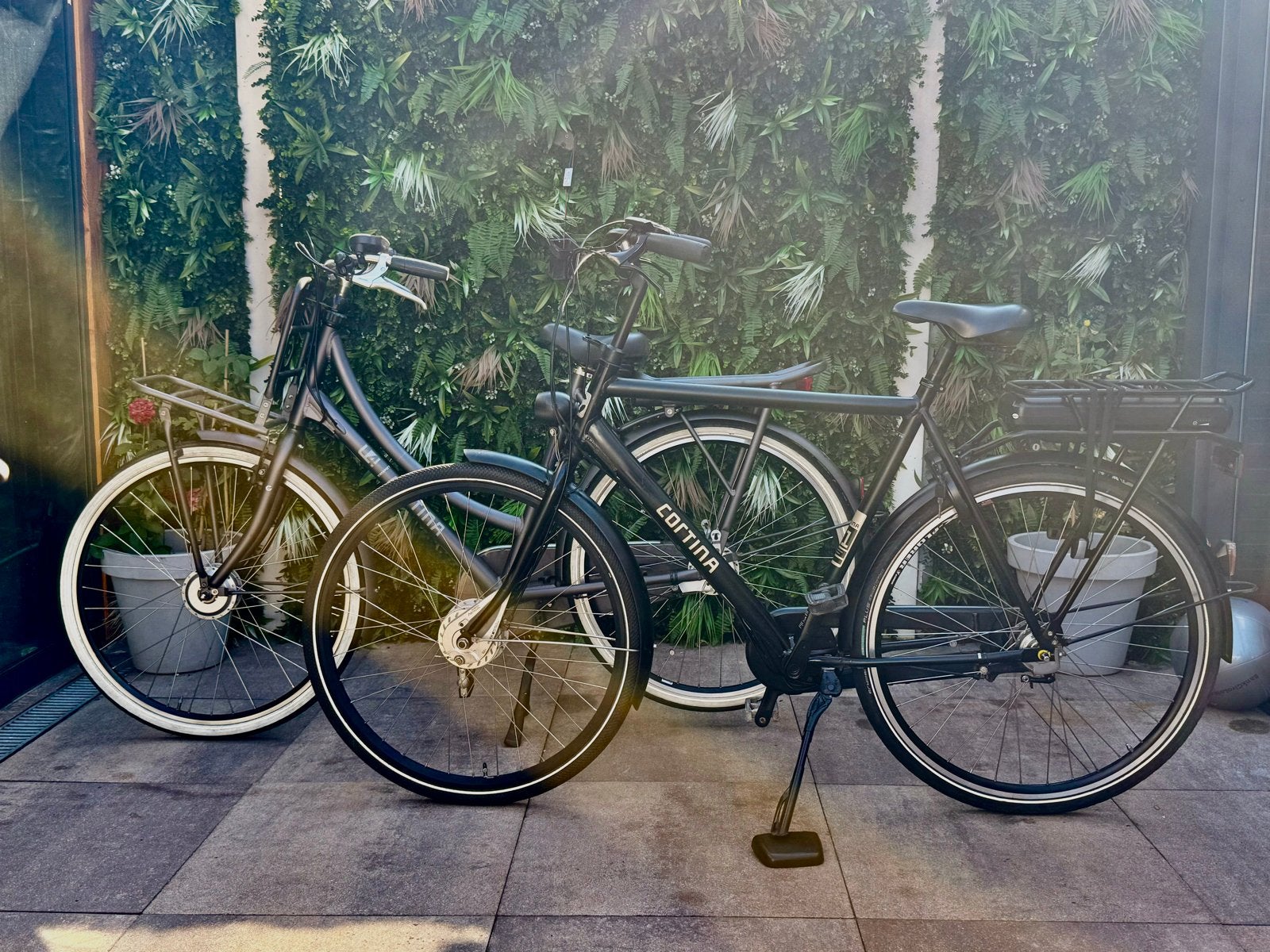 Set Cortina elektrische fietsen: dames- en herenfiets, Overige merken, Ophalen of Verzenden, 57 tot 61 cm, Cortina u1