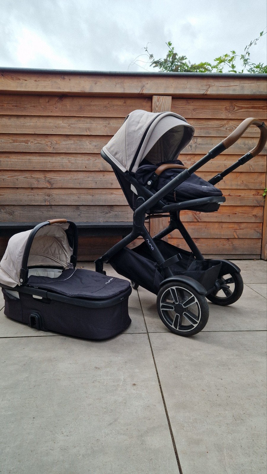 Nuna DEMI grow complete set. Duo wagen, PIPA + TODL, BASE, Gebruikt, Duowagen, Combiwagen, Ophalen