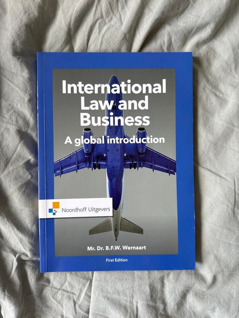 International Law and Business: A global introduction, Ophalen of Verzenden, Gamma, Gelezen, HBO