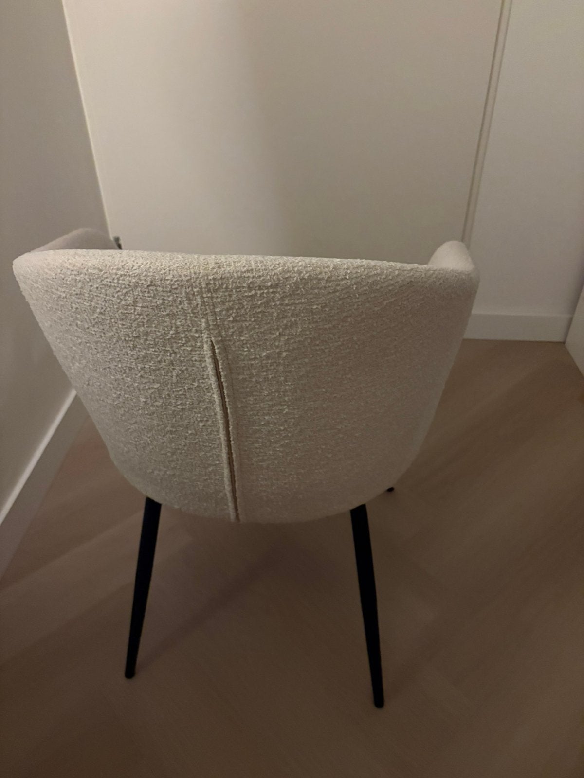 Teddy stoel 70 euro!!!, Huis en Inrichting, Stoelen, Ophalen, Zo goed als nieuw, Wit, Eén