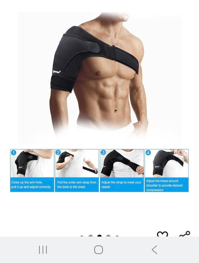 Schouder brace, Ophalen, Nieuw