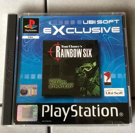 Tom Claney’s Rainbow six ps1 compleet met boekje, Ophalen, Shooter, 1 speler, Zo goed als nieuw