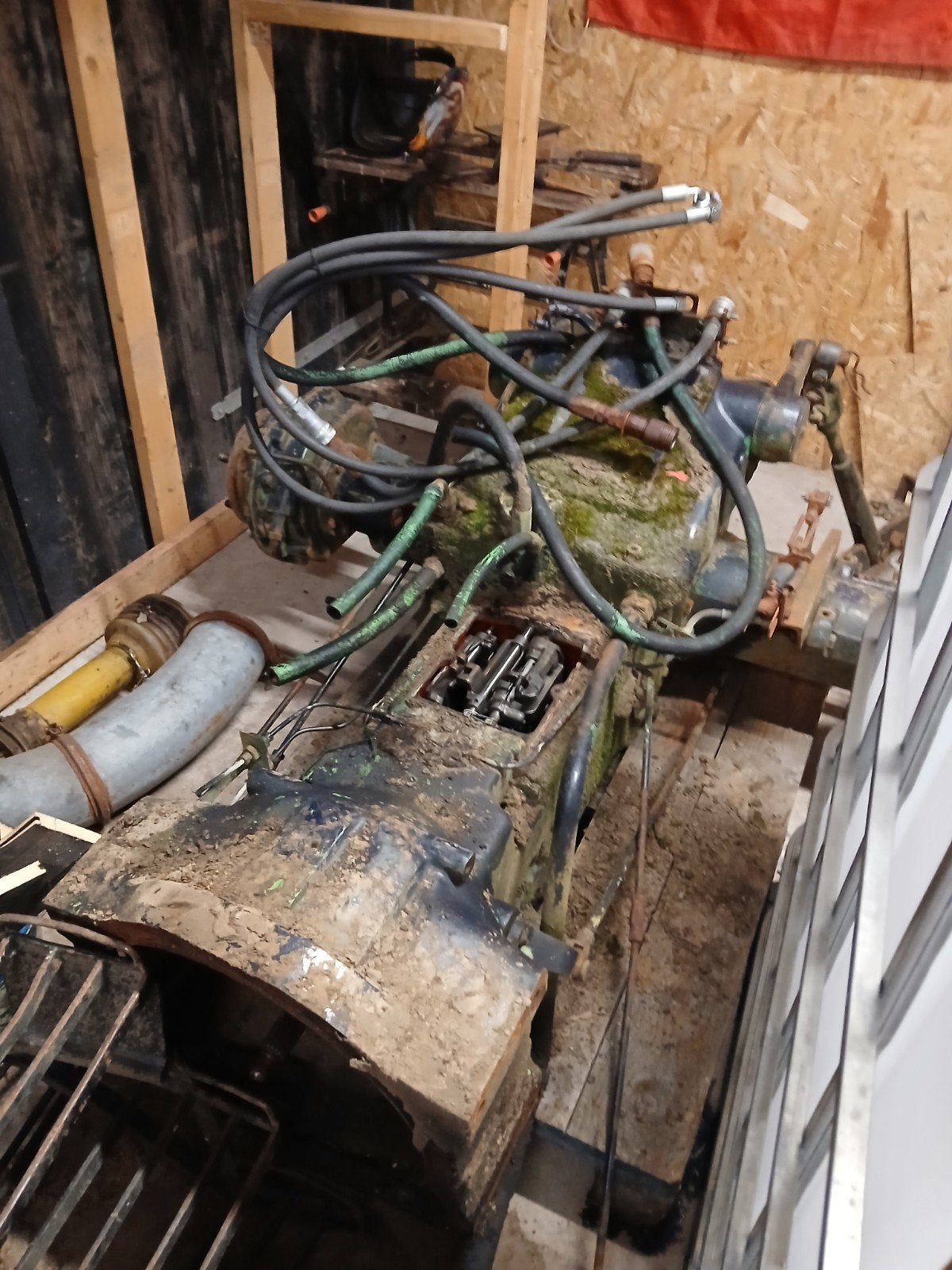 Deutz 5206 5006 intrac 2002 versnellingsbak, Ophalen