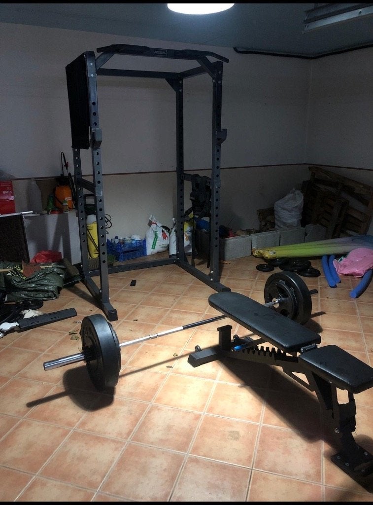 Fitness rek, Ophalen, Krachtstation, Benen, Zo goed als nieuw