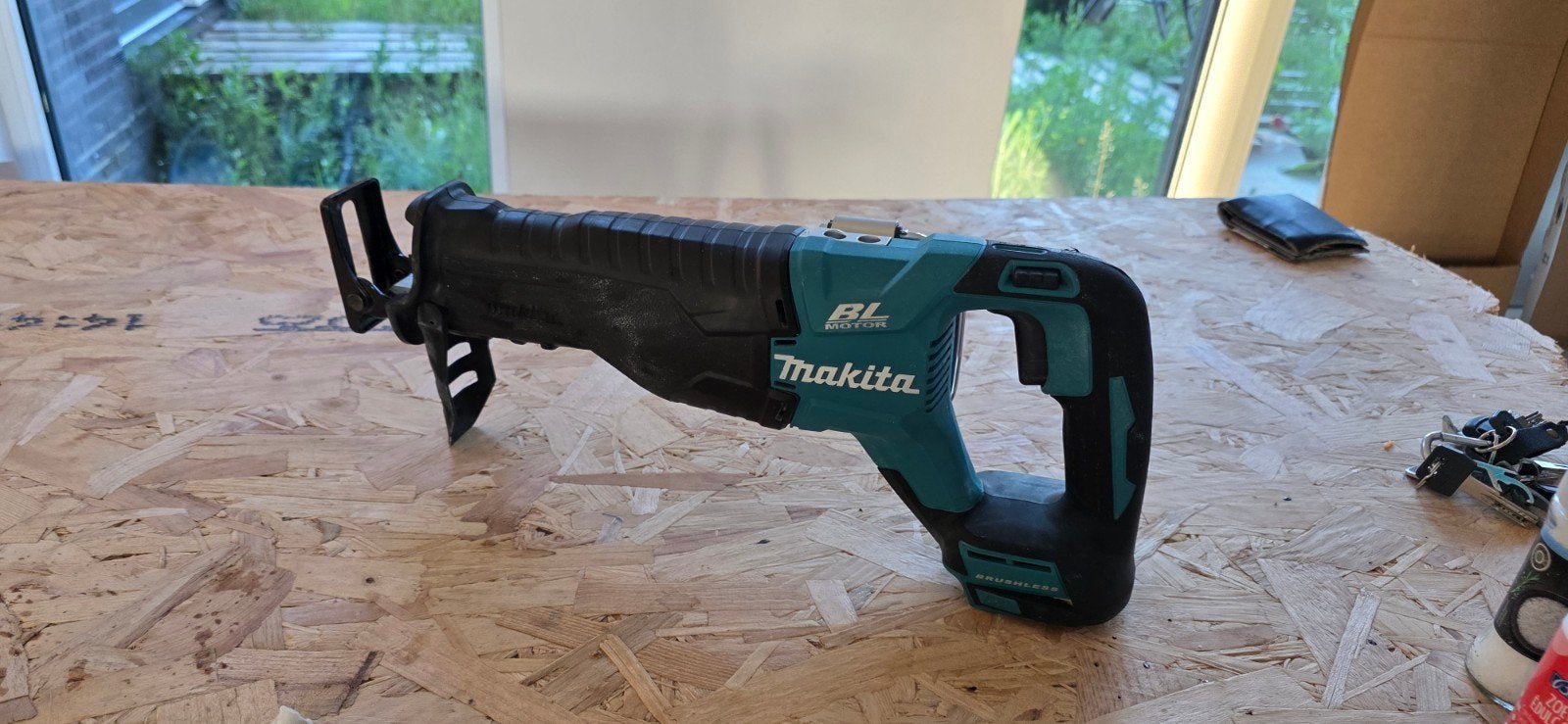 Makita Reciprozaag 18v BL DJR187Z ZGAN recipro, Ophalen of Verzenden, Zo goed als nieuw, Overige typen, Variabele snelheid