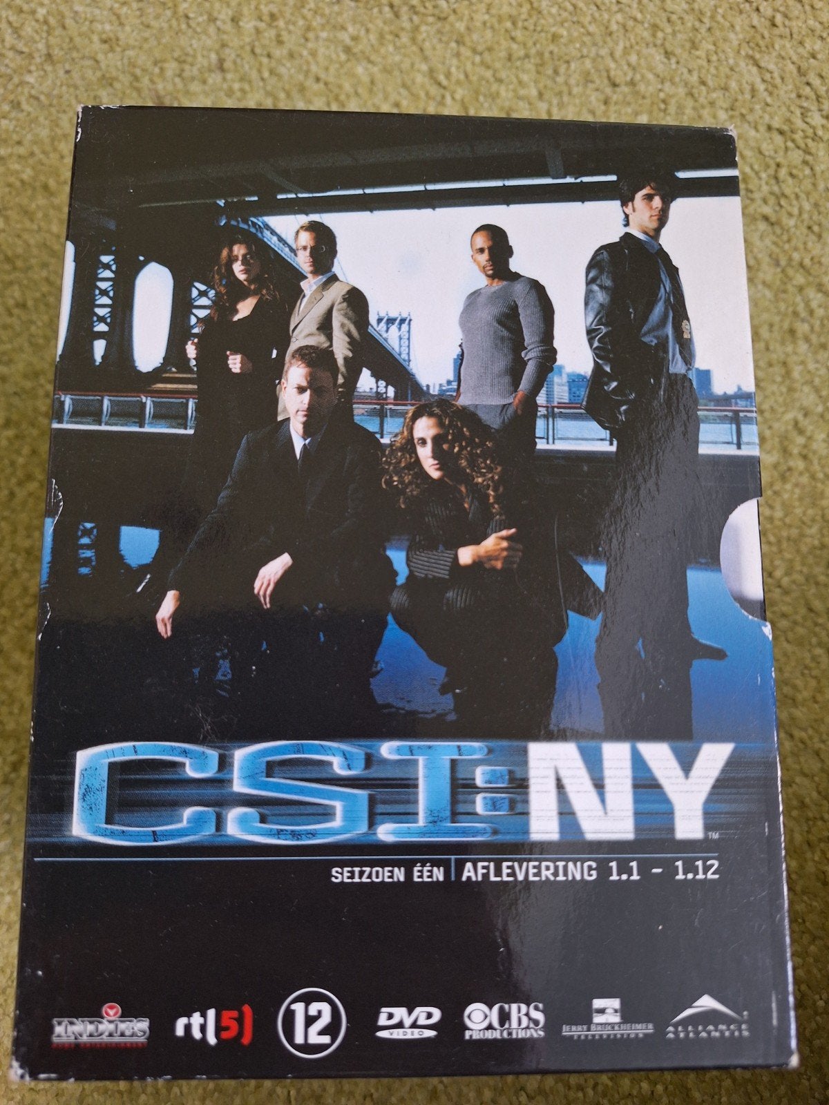 CSI New York seizoen 1 tm 3, Engels, Zo goed als nieuw, Actie en Avontuur, Vanaf 12 jaar