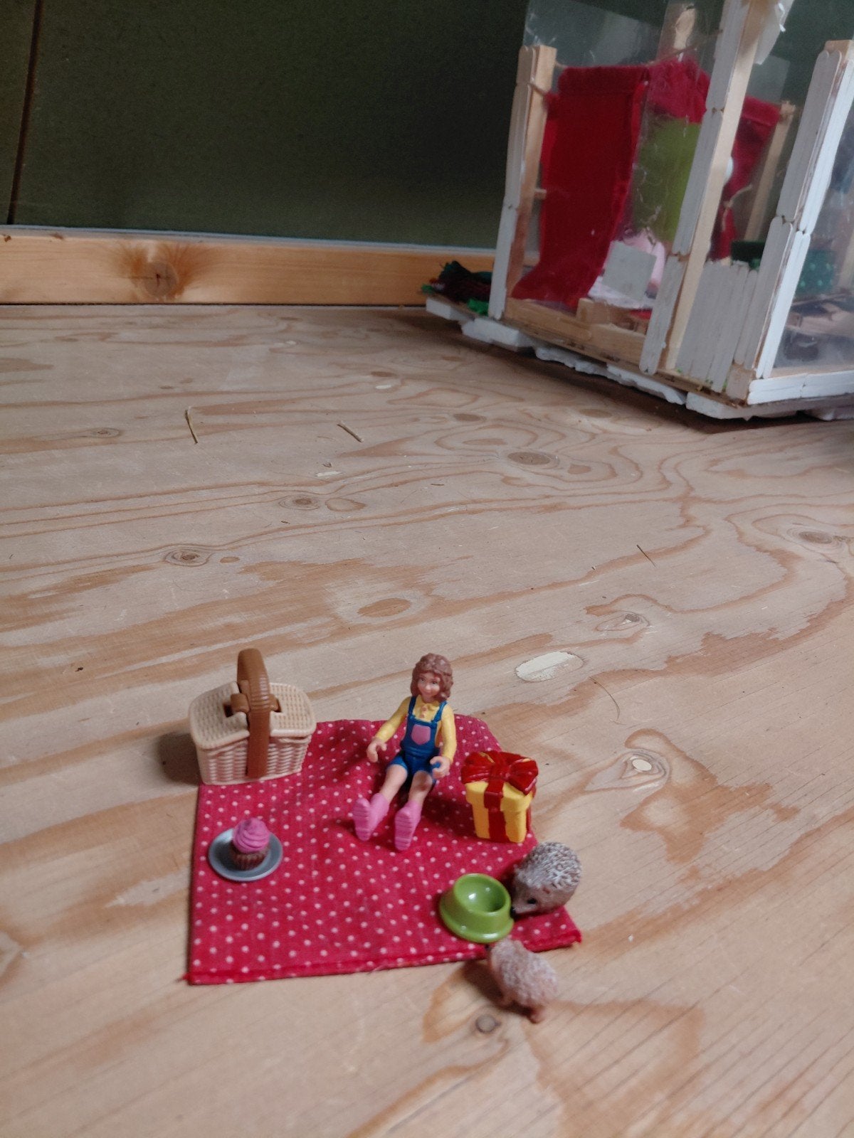 Schleich picknick, Ophalen of Verzenden, Zo goed als nieuw