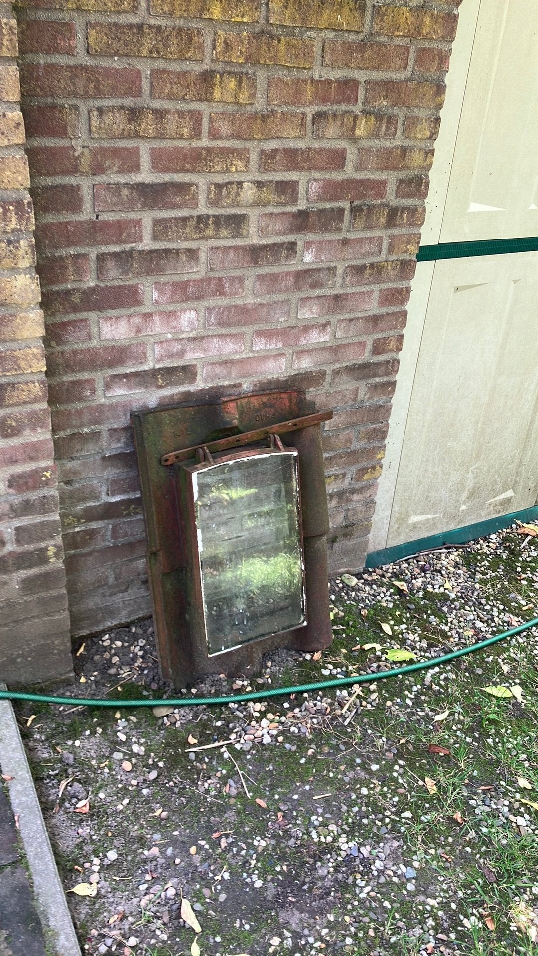Oud stalen dakraam OVH 4 pans met uitzetijzer, Gebruikt, Overige typen, Ophalen of Verzenden, Minder dan 5 m²
