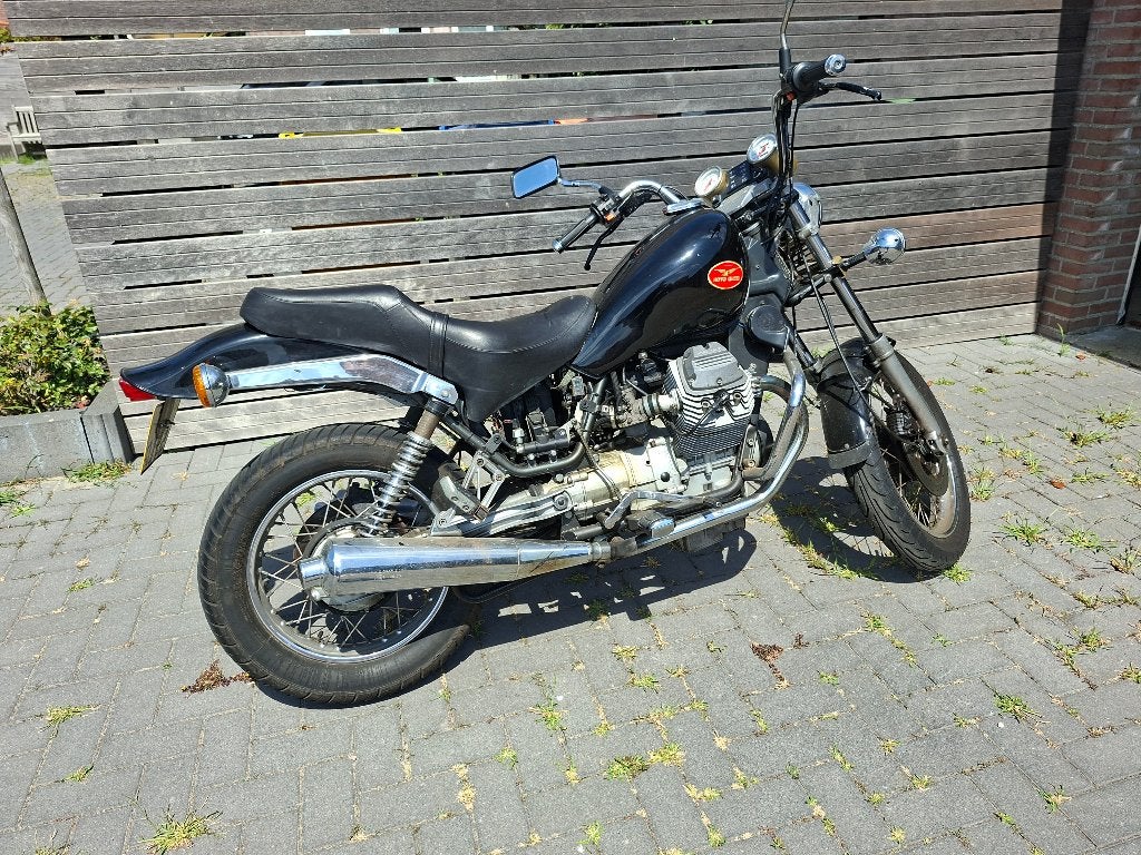 Moto Guzzi 750 Nevada met elektronische ontsteking, 750 cc, Cardan-aandrijving, 2 cilinders, Motorrijbewijs A