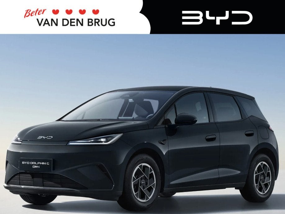 BYD DOLPHIN G 1.5L DM-i Boost | 105km Elektrisch actieradius, Auto's, BYD, Dolphin, Stof, Euro 6, 4 cilinders