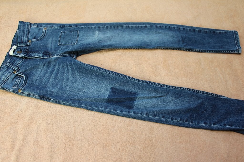 Stoere blauwe spijkerbroek van SISI BOY maat 8 jaar, Broek, Verzenden, Zo goed als nieuw, SISI BOY