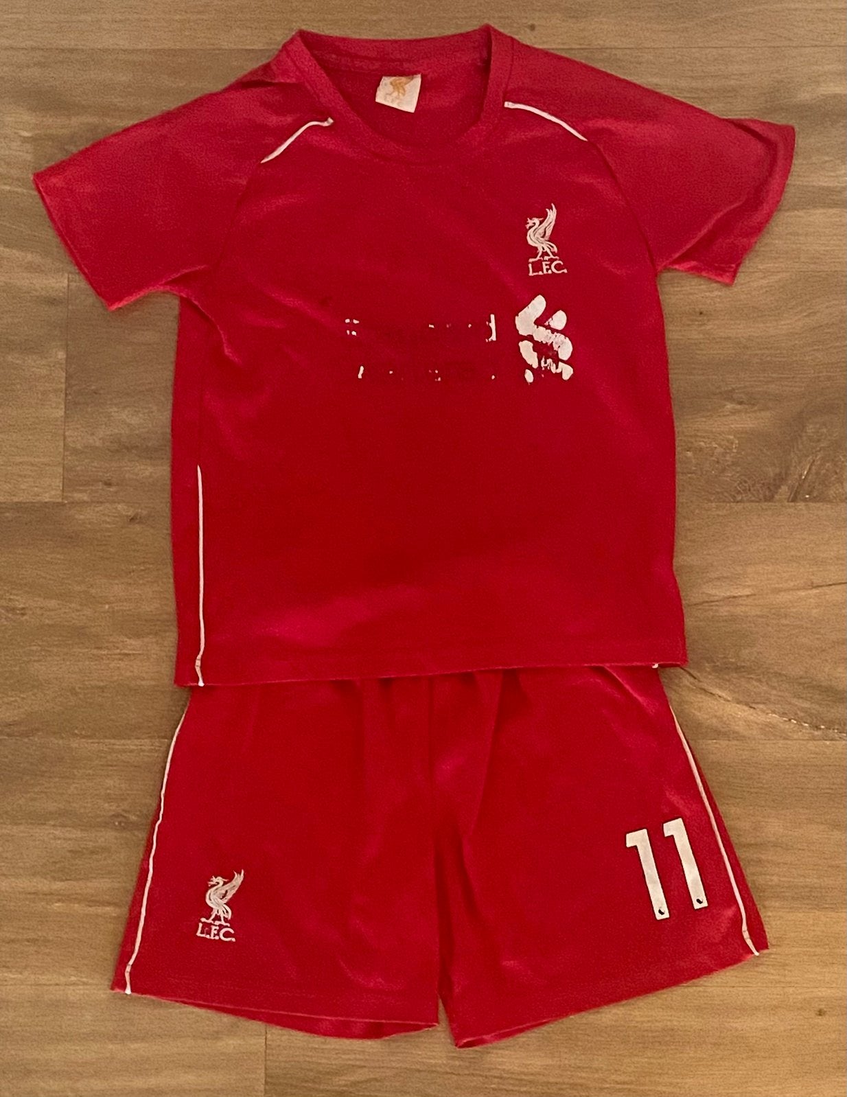 Liverpool tenue maat 152, Maat XS of kleiner, Ophalen, Gebruikt, Set