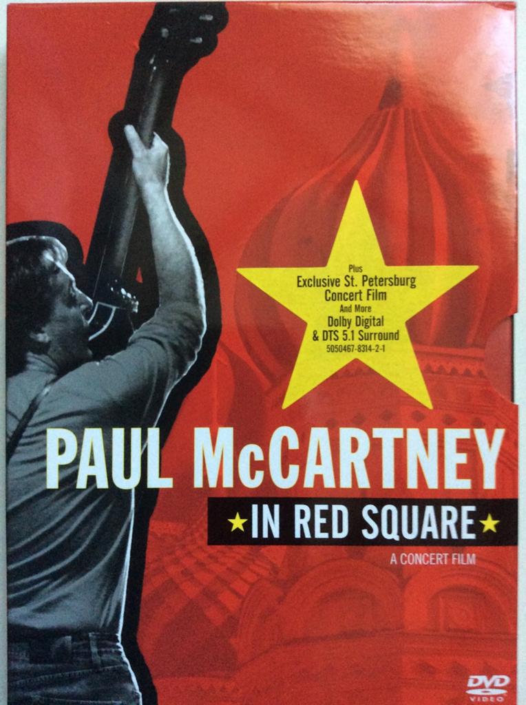 PAUL McCARTNEY "Live in Red Square" (Nieuw!), Alle leeftijden, Ophalen of Verzenden, Nieuw in verpakking, Muziek en Concerten