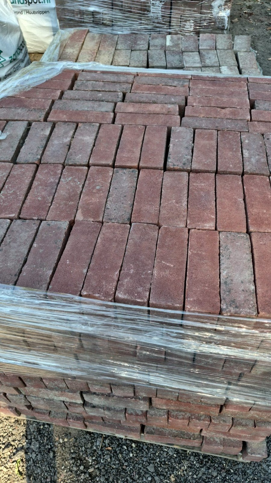 ✅️🧱40M2 HELE MOOIE DIKFORMATEN. GEBAKKEN ZEVENDUIMERS, Ophalen of Verzenden, Gebruikt, Keramiek, Klinkers