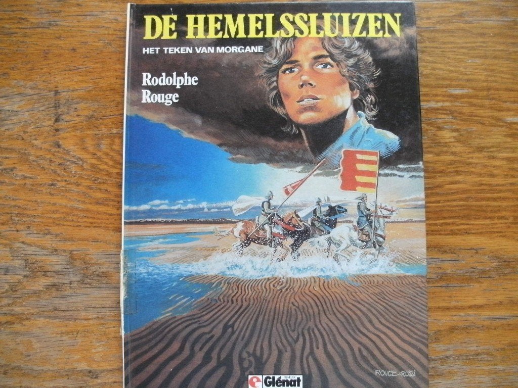 De Hemelsluizen. Het Teken van Morgane. Rodolphe Rouge., Eén stripboek, Rodolphe Rouge, Ophalen of Verzenden, Zo goed als nieuw