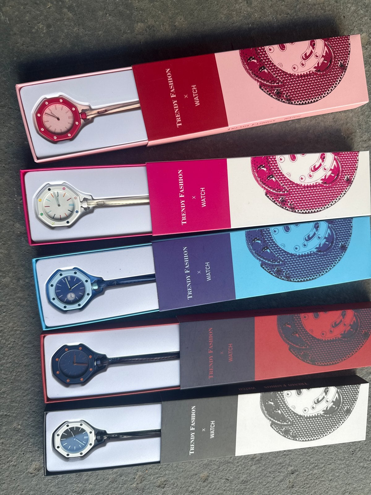 Trendy Horloges Groothandel - Diverse Kleuren, Overige merken, Overige materialen, Polshorloge, Nieuw
