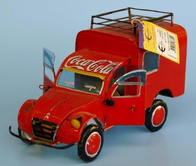 Lelijke bestel eend en traction model. 22 cm, Overige merken, Auto, Groter dan 1:32, Ophalen of Verzenden