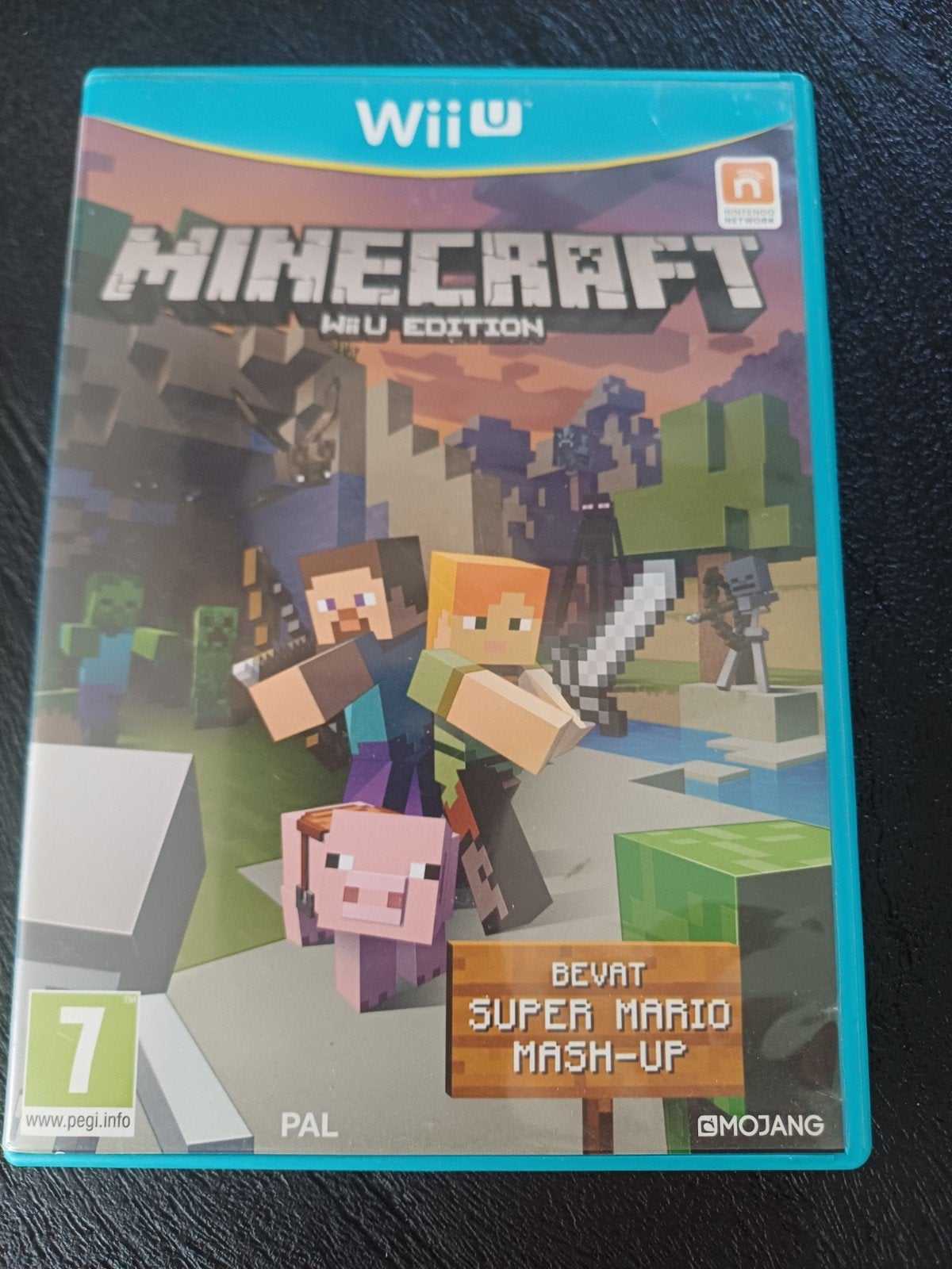 Minecraft Wii U edition, Spelcomputers en Games, 3 spelers of meer, Ophalen of Verzenden, Zo goed als nieuw, Vanaf 7 jaar