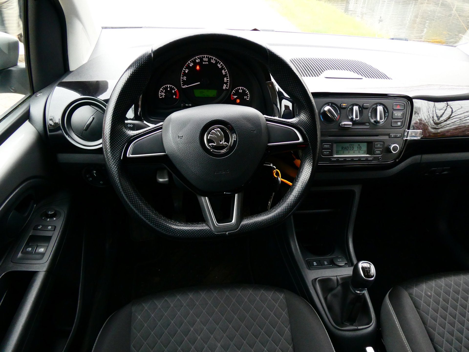 Skoda Citigo 1.0i 5-deurs 1e eigenaar Airco Cruise 117.000km, Voorwielaandrijving, Stof, Gebruikt, Euro 6