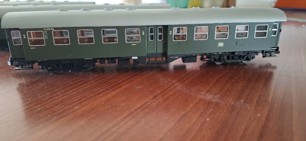 Roco 44029 DB Umbau set van 4 rijtuigen, Hobby en Vrije tijd, Modeltreinen | H0, Ophalen, Gelijkstroom, Roco, Gebruikt
