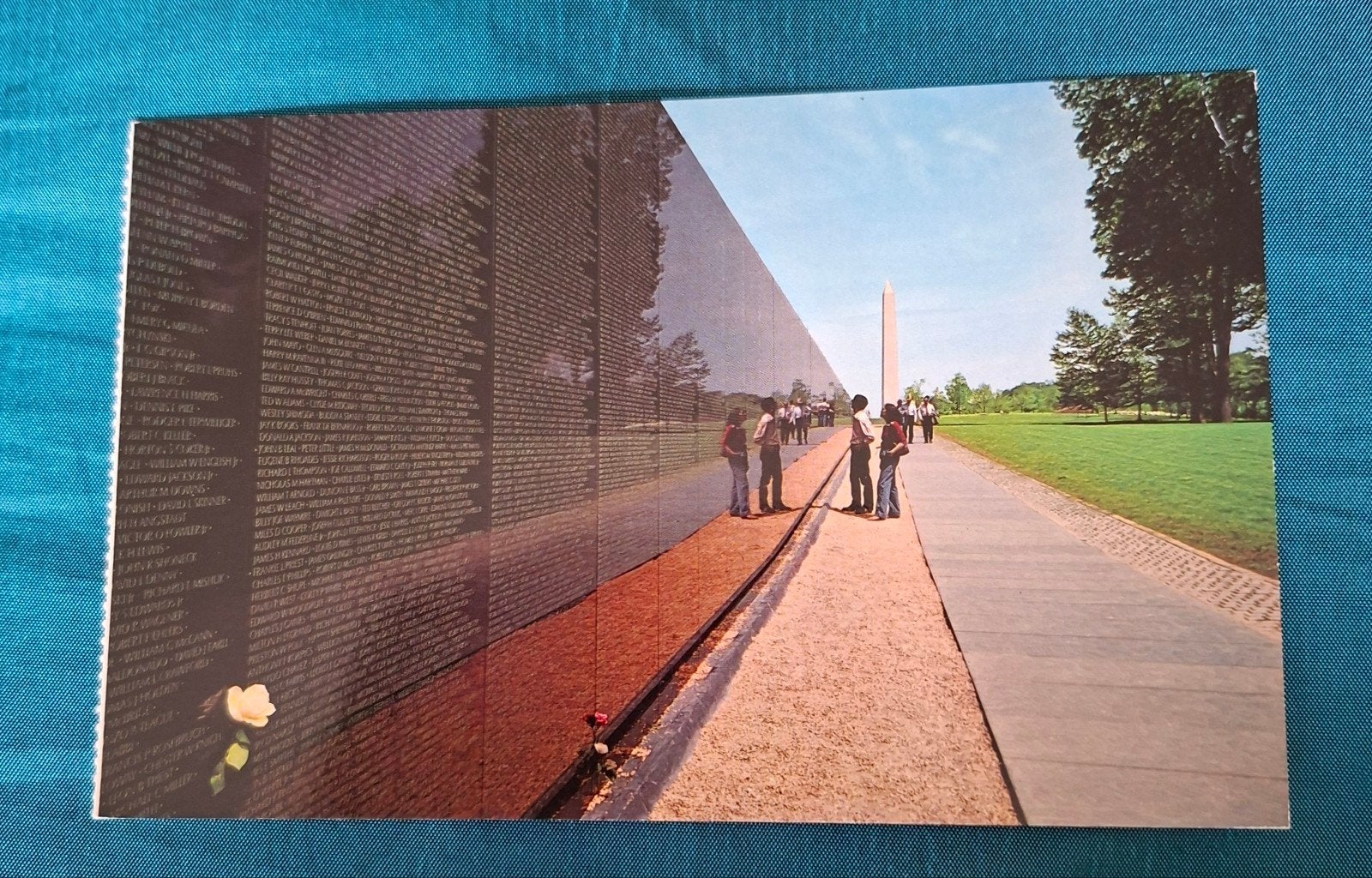 militair usa monument blanco kaarten washington, Ophalen of Verzenden, Landmacht, Amerika, Foto of Poster