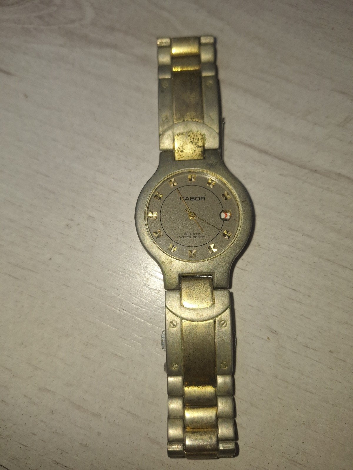 Luxe Dameshorloge, Staal, Gebruikt, Polshorloge, Goud