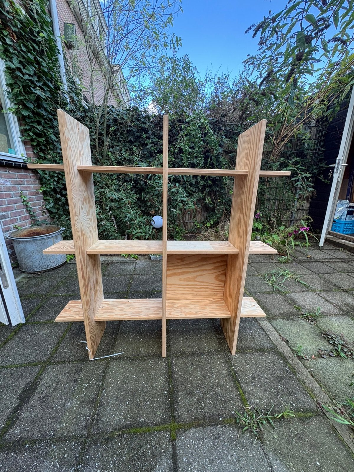 Wandkast vakken Piet Hein Eek, Ophalen, Zo goed als nieuw