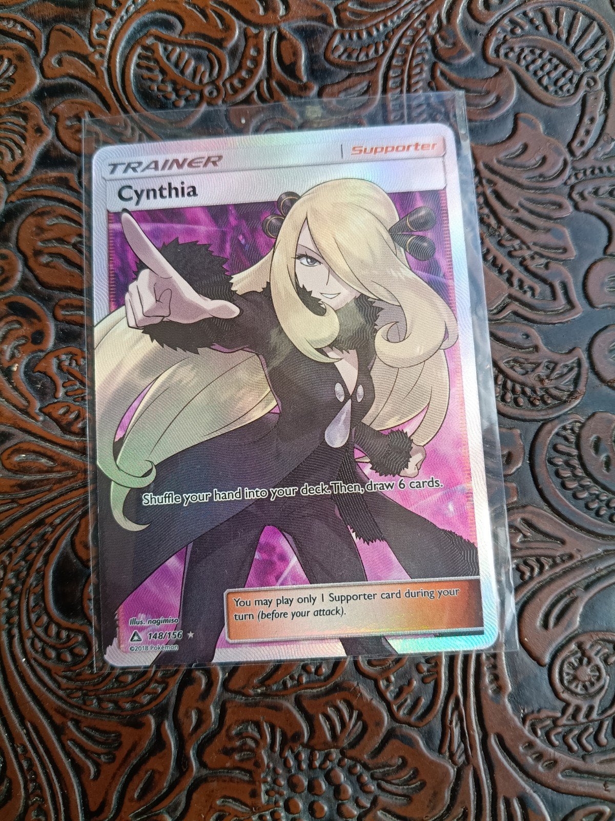 Cynthia ultra prism Pokémon TCG