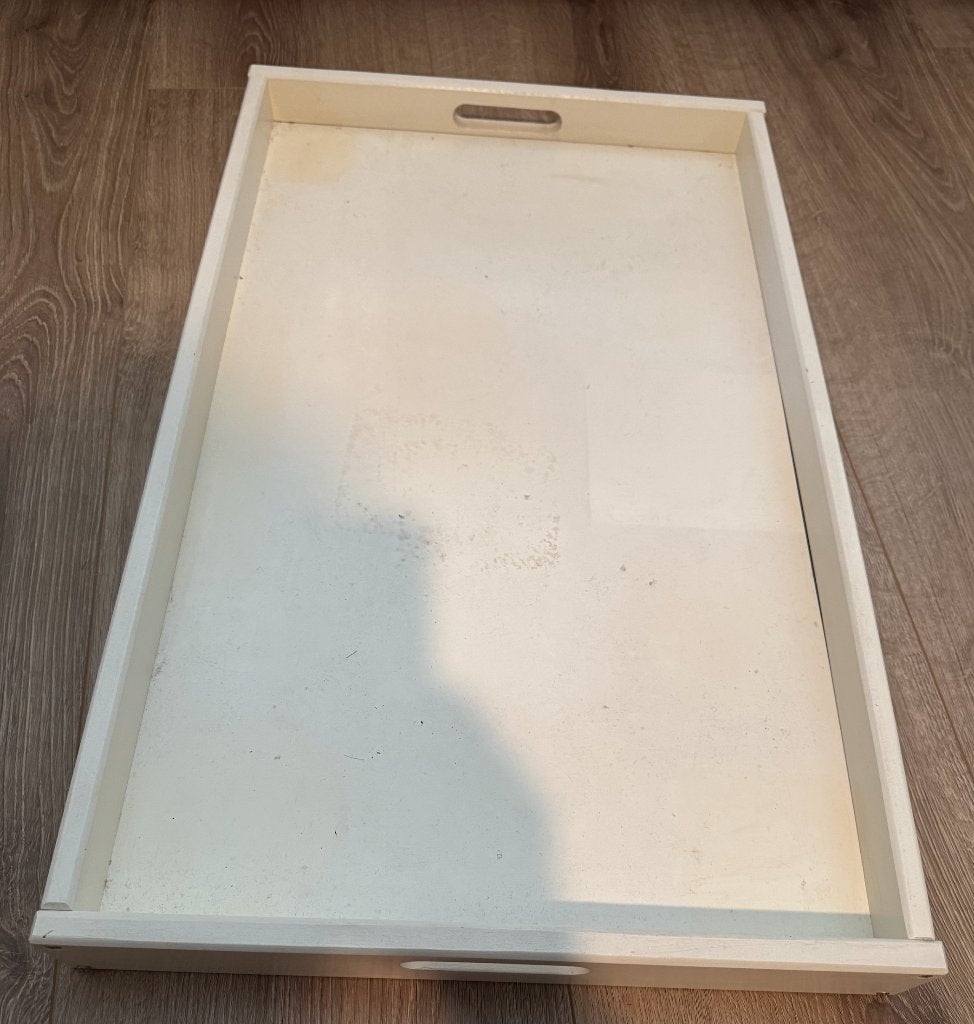 houten dienblad | Ikea | wit, Ophalen, Rechthoekig, Hout