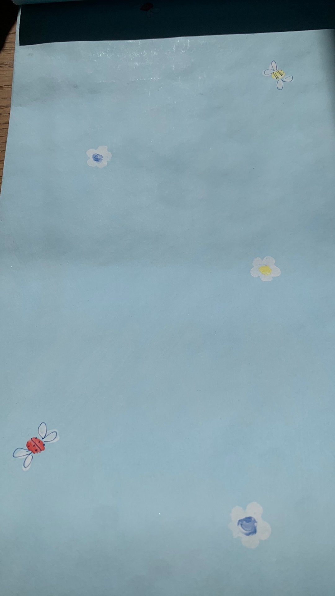 Behang Designers Guild kinderkamer lichtblauw, Ophalen of Verzenden, Minder dan 10 m², Blauw