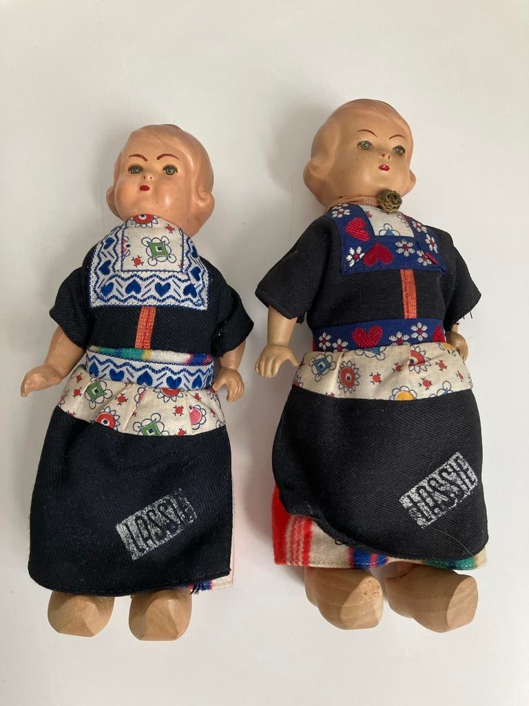 Lassie Rijst Poppetjes in Klederdracht, Ophalen of Verzenden, Gebruikt, Pop