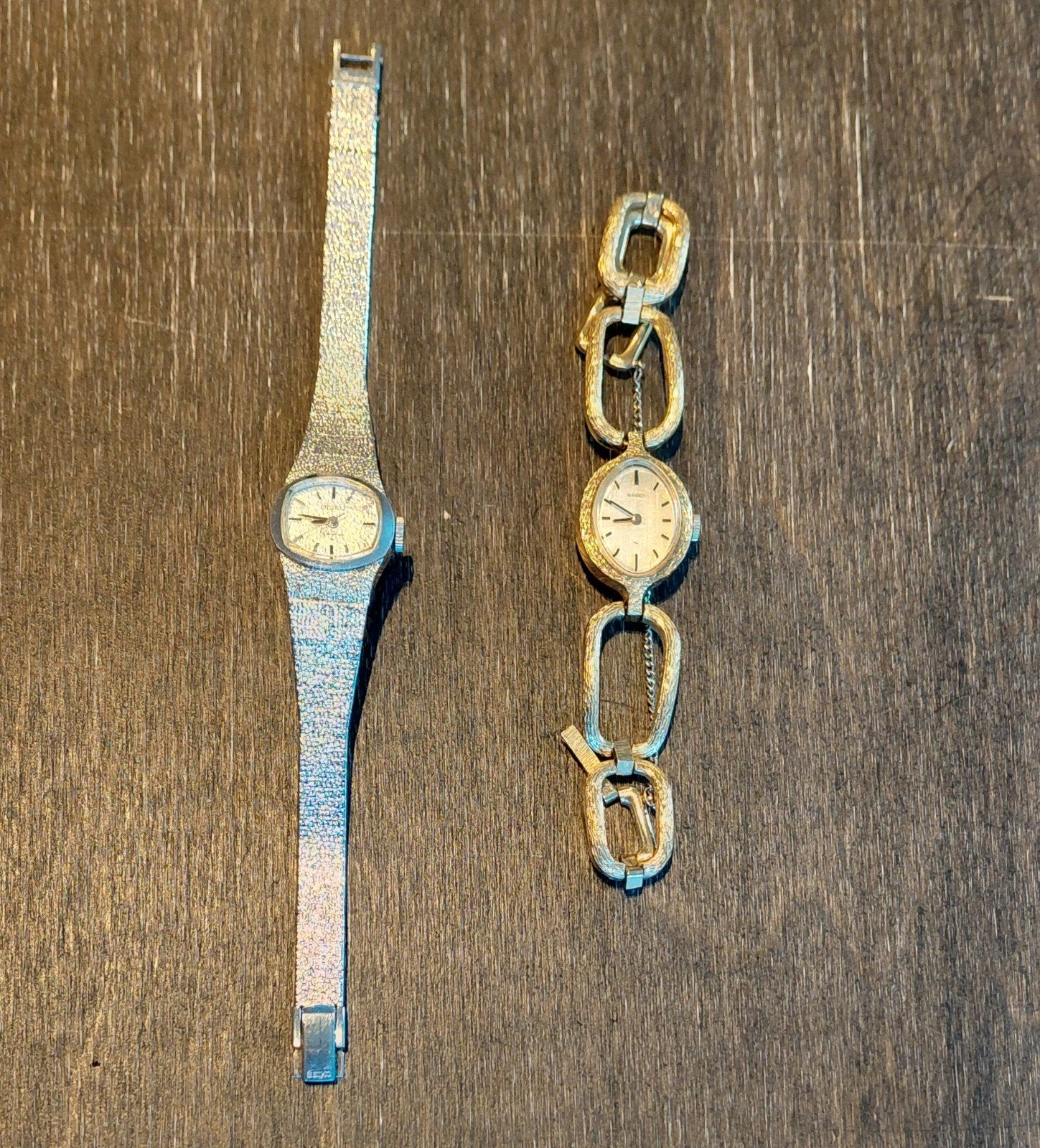 Seiko dameshorloge, verguld zilver gold plated jaren '60, Polshorloge, Verguld, Overige materialen, Seiko