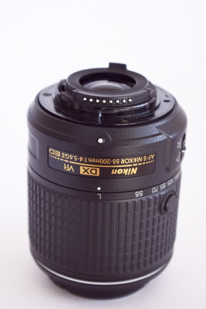 NIKON AF-S ZOOM LENS – 55 - 200mm, 1.4 (F Mount), Audio, Tv en Foto, Gebruikt, Nikon, Zoom, Nikon F-mount