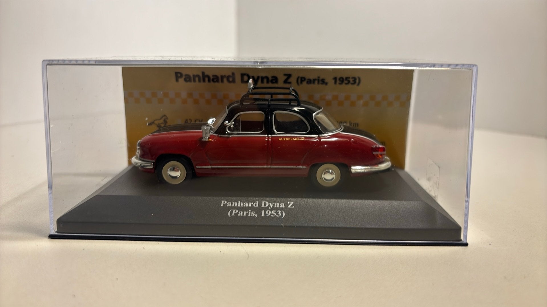 Panhard dyna z paris 1953 altaya 1.43, Overige merken, Auto, Ophalen of Verzenden, A