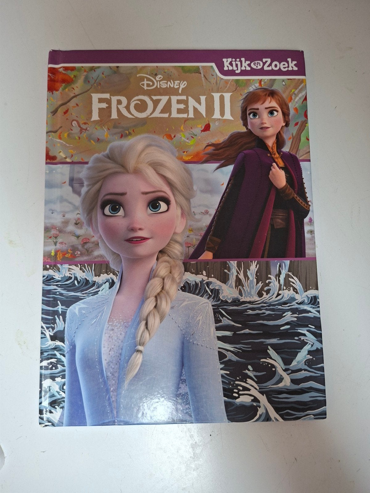 Disney Frozen II Kijk en Zoek Boek, Boeken, Ophalen of Verzenden, Zo goed als nieuw, Disney, Sprookjes