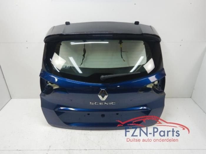 Renault Scenic IV Facelift Achterklep Blue Cosmos, Auto-onderdelen, Carrosserie en Plaatwerk, Achterklep, Achter, Gebruikt, Ophalen of Verzenden