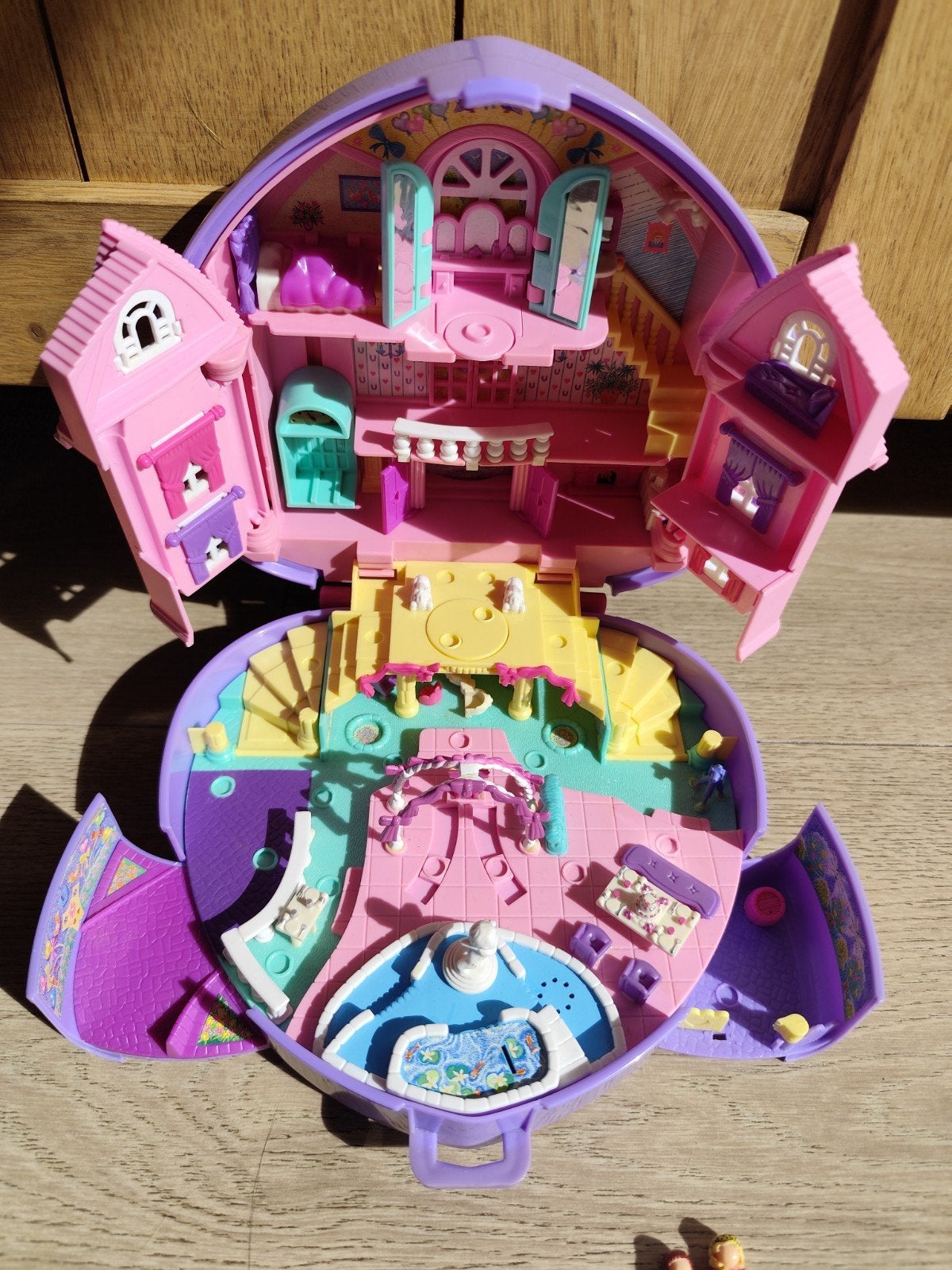 Vintage Polly Pocket wedding, Ophalen of Verzenden, Gebruikt, Poppenhuis