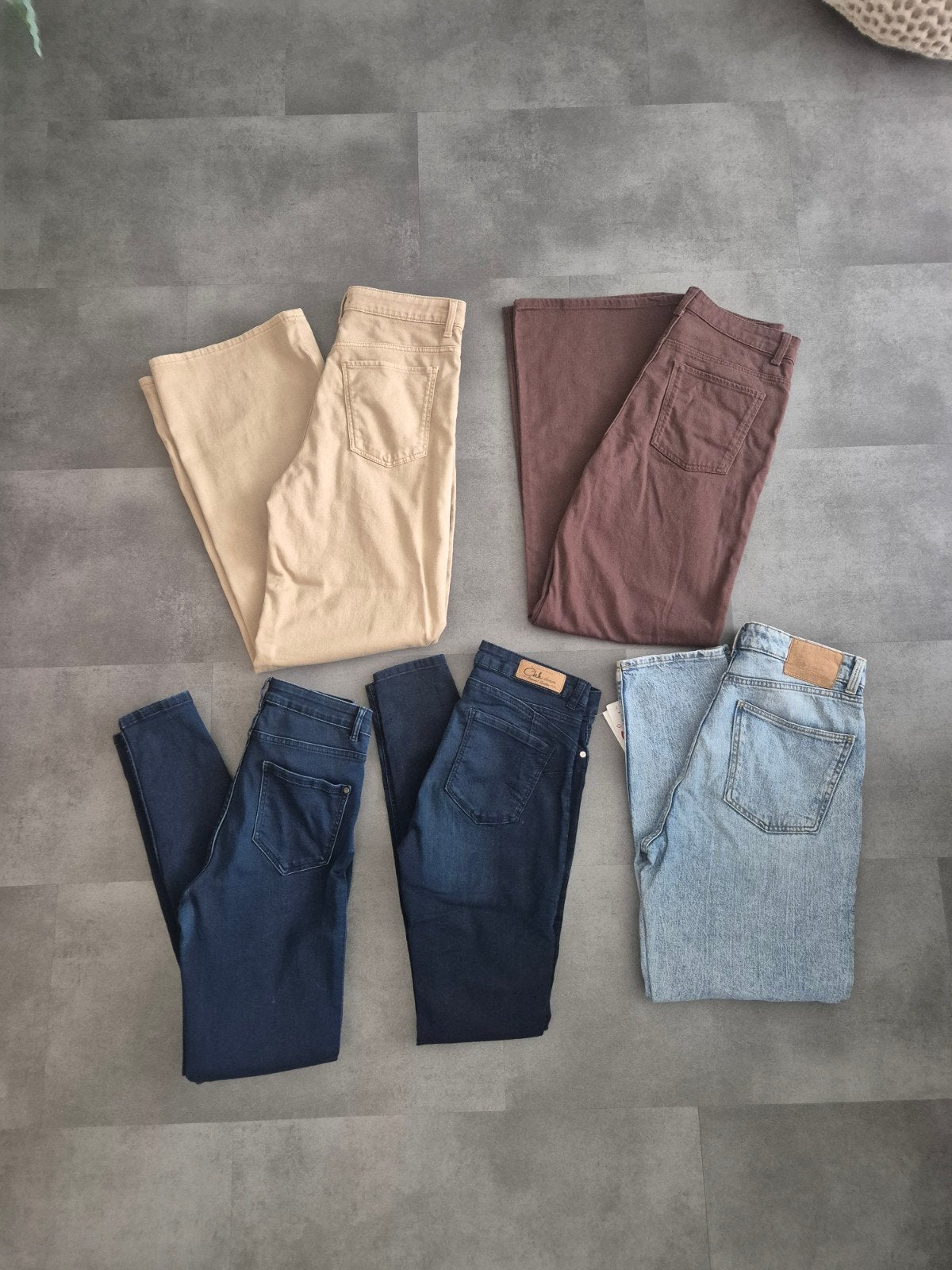 C&A broeken - skinny - mom jeans - flare, C&A, Ophalen, Zo goed als nieuw, Overige kleuren
