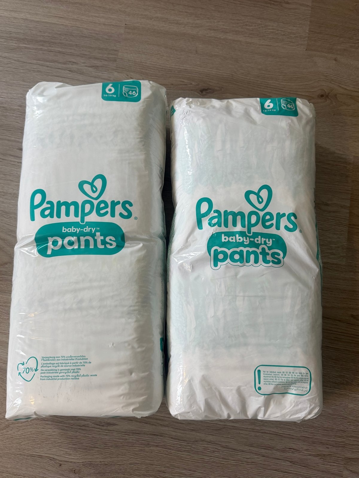 Pampers Baby-Dry Pants Maat 6 (15-19 kg) - 2x46 luiers, Ophalen of Verzenden, Nieuw