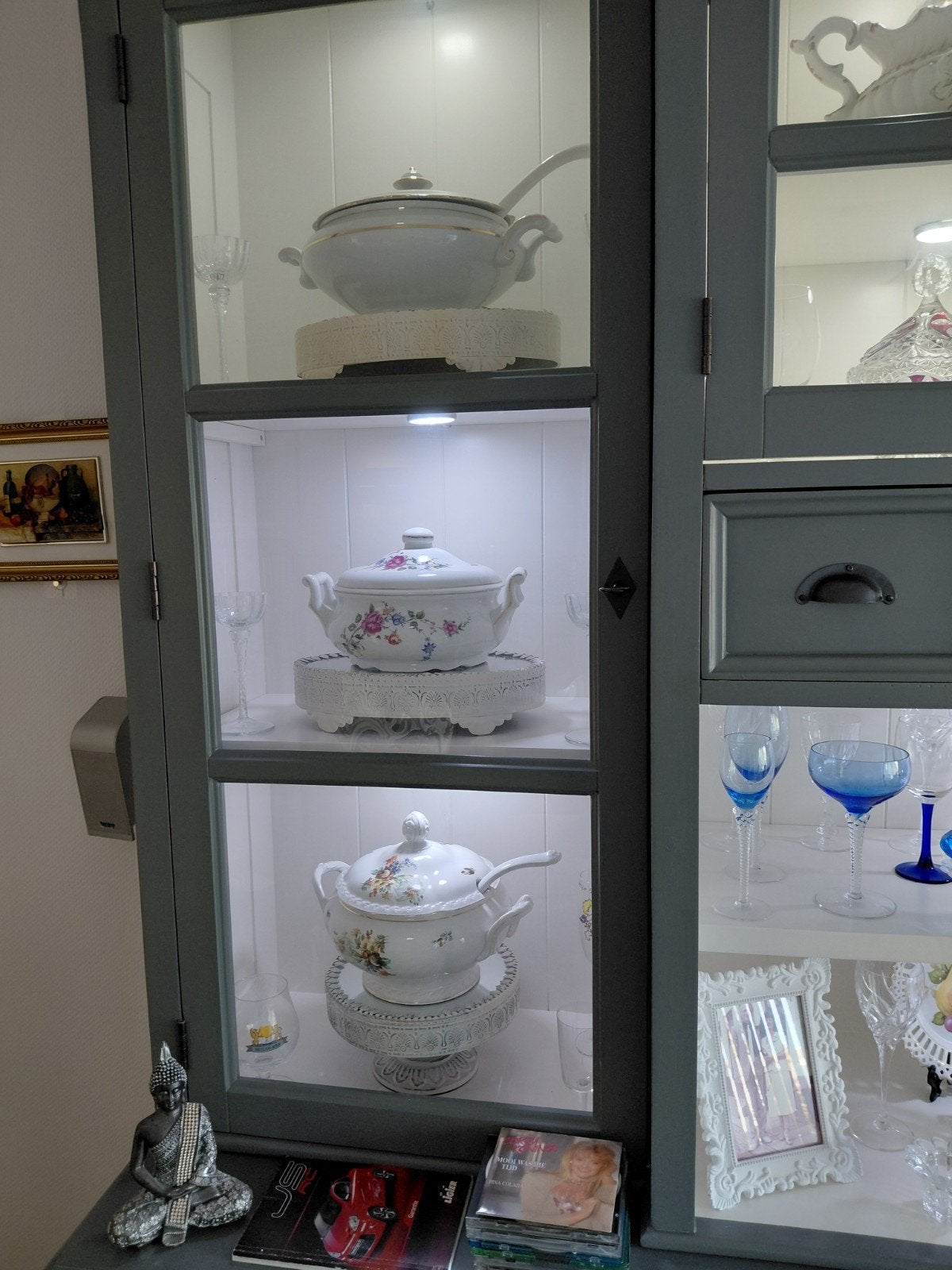 tekoop 8 mooie schalen 200 euro, 100 tot 150 cm, Ophalen of Verzenden, Zo goed als nieuw, Minder dan 100 cm
