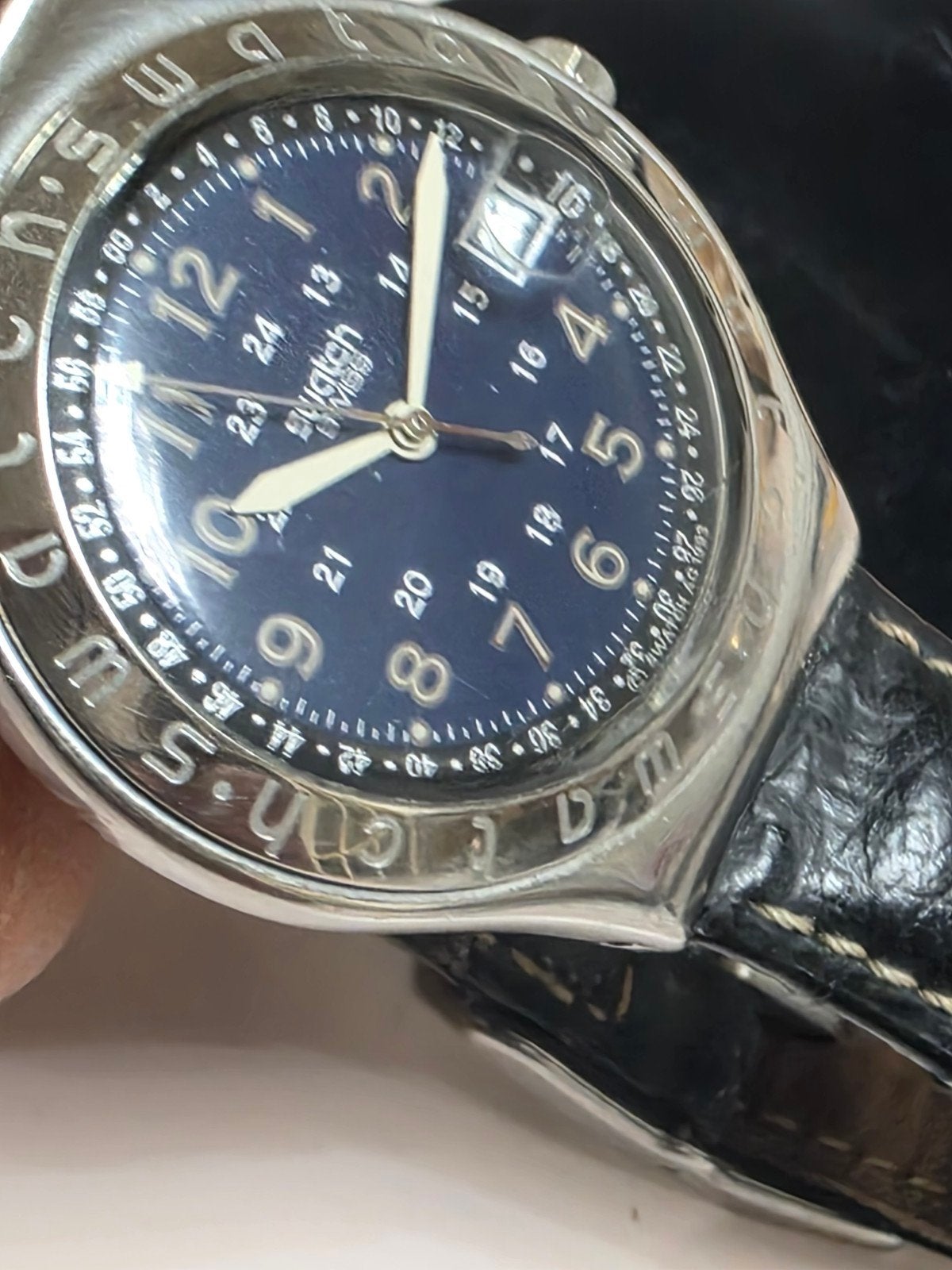 heren horloges, Sieraden, Tassen en Uiterlijk, Horloges | Heren, Ophalen of Verzenden, Zo goed als nieuw, Staal, Seiko