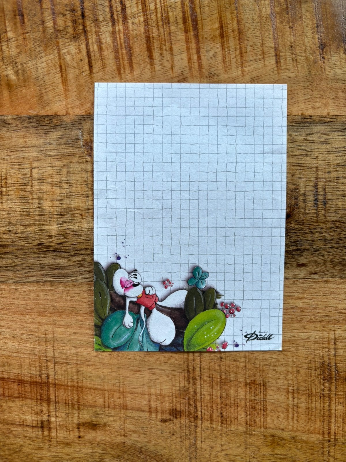 Diddl A6 blaadje nummer 4 ZELDZAAM, Verzamelen, Diddl, Verzenden, Zo goed als nieuw, Papier, Kaart of Schrift