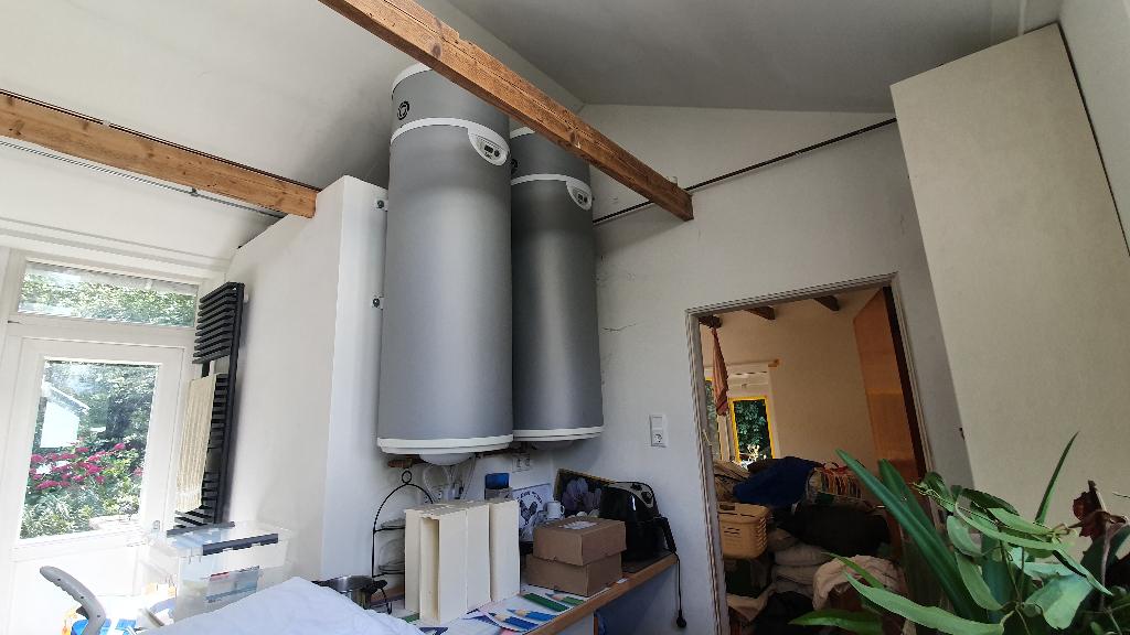 2 x warmte pomp boilers, EDEL EAU 150 liter:, Ophalen, Nieuw