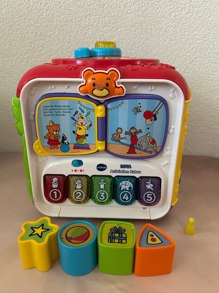 Vtech Baby Bumba Activiteitenkubus interactief, Gebruikt, Ophalen of Verzenden, Klantenservice@vtechnl.com, Koppenallaan 4, 5321 DG Hedel, Nederland