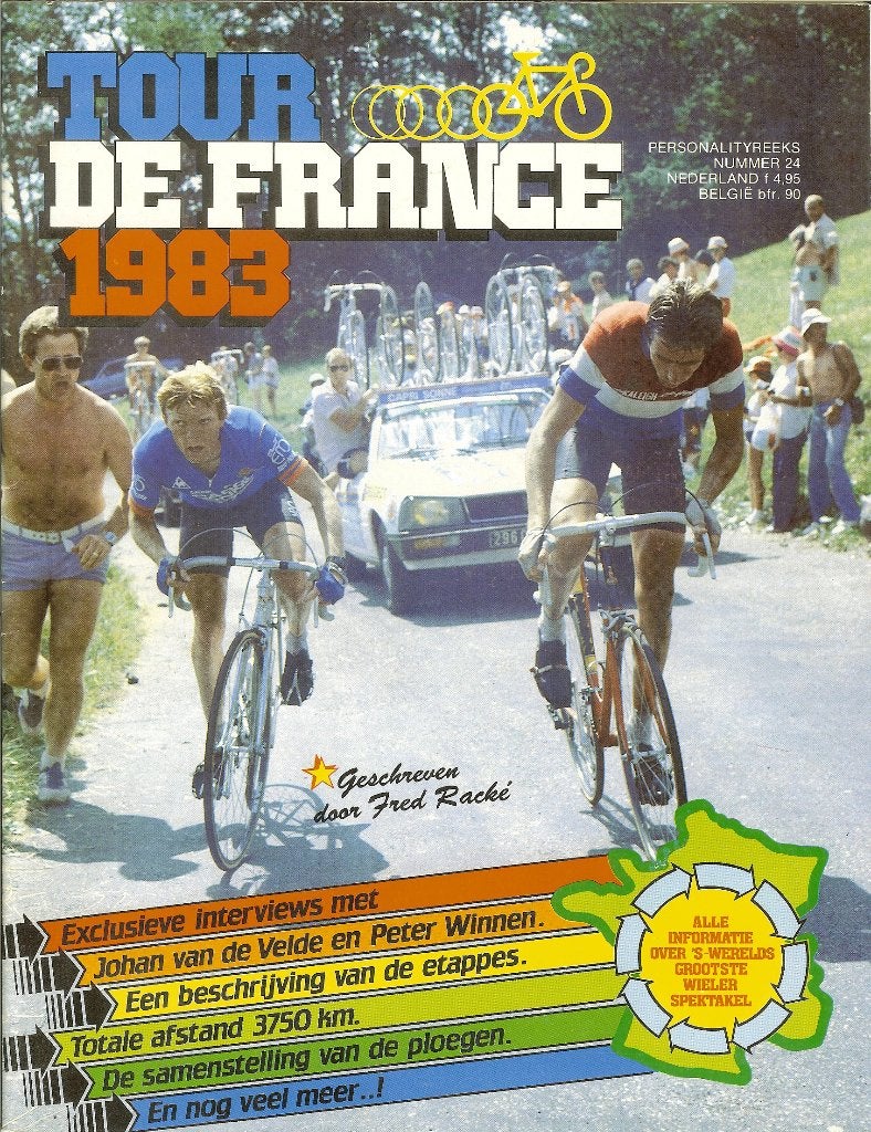 1983 Tour de France 1983 - wielrennen, Boeken, Verzenden, Gelezen, Lopen en Fietsen