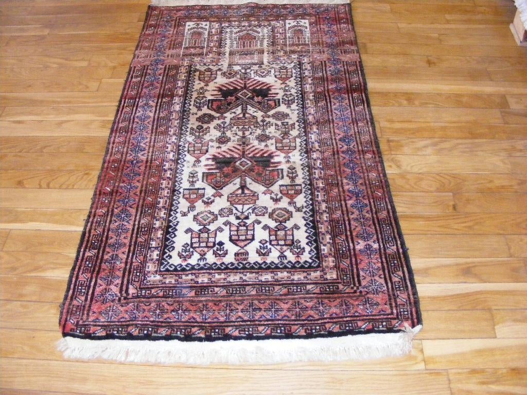 Handgeknoopt Oosters Tapijt Turkman  Maat:0.83X1.54., Verzenden, 200 cm of meer, 50 tot 100 cm, Zo goed als nieuw