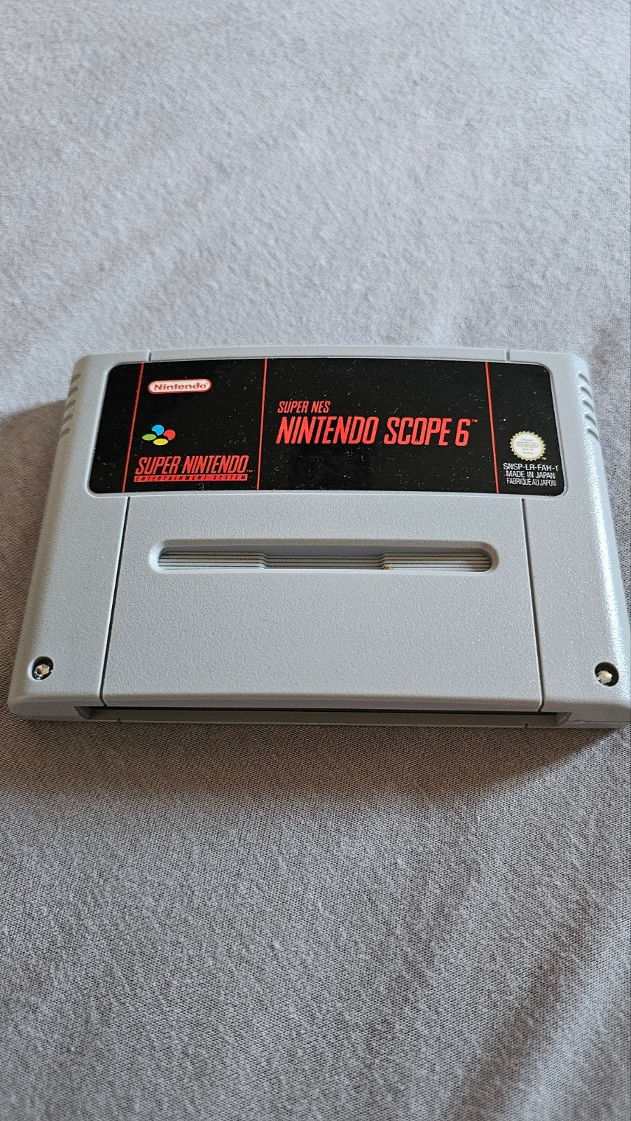 Nintendo Scope 6 Super NES - Klassiek Schietspel, Spelcomputers en Games, Games | Nintendo Super NES, 1 speler, Ophalen, Zo goed als nieuw