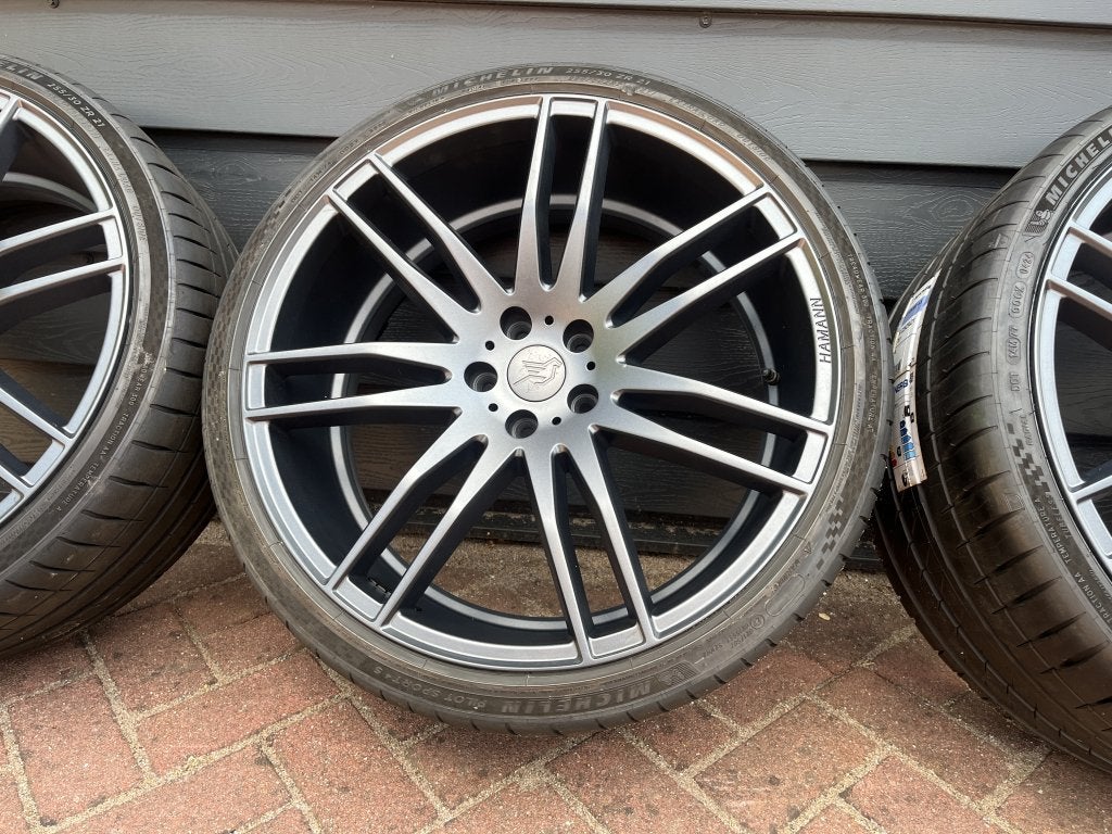 21 inch Hamann Challange voor BMW 5 / 6 en 7 serie G30 G60, Auto-onderdelen, Ophalen, 255 mm, Hamann Germany, Banden en Velgen