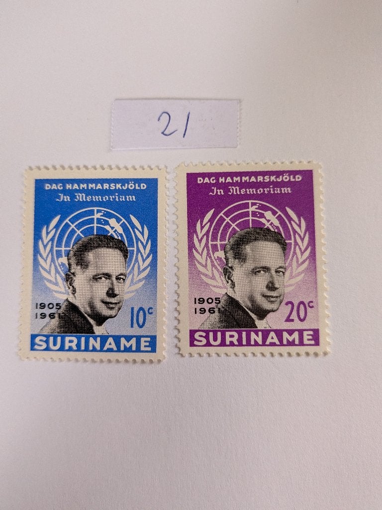 Suriname, Postzegels en Munten, Postzegels | Suriname, Verzenden, Postfris