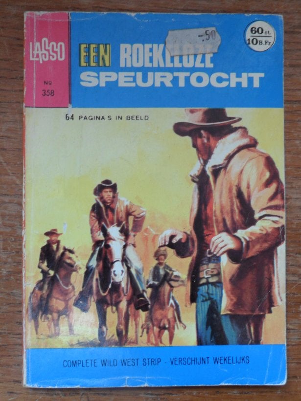 WESTERN / een roekeloze speurtocht (1972) / pocket, Eén stripboek, Verzenden, Gelezen